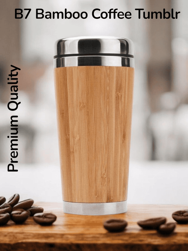 B7 Bamboo Steel Tumblr, without Handle