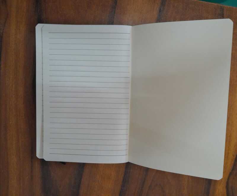 BD7 Bamboo Notebook, White Paper