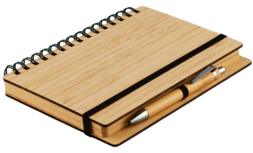 BD1 Bamboo Diary Pen Set
